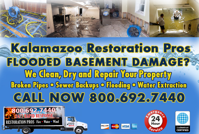 Kalamazoo Flooded Basement Cleanup